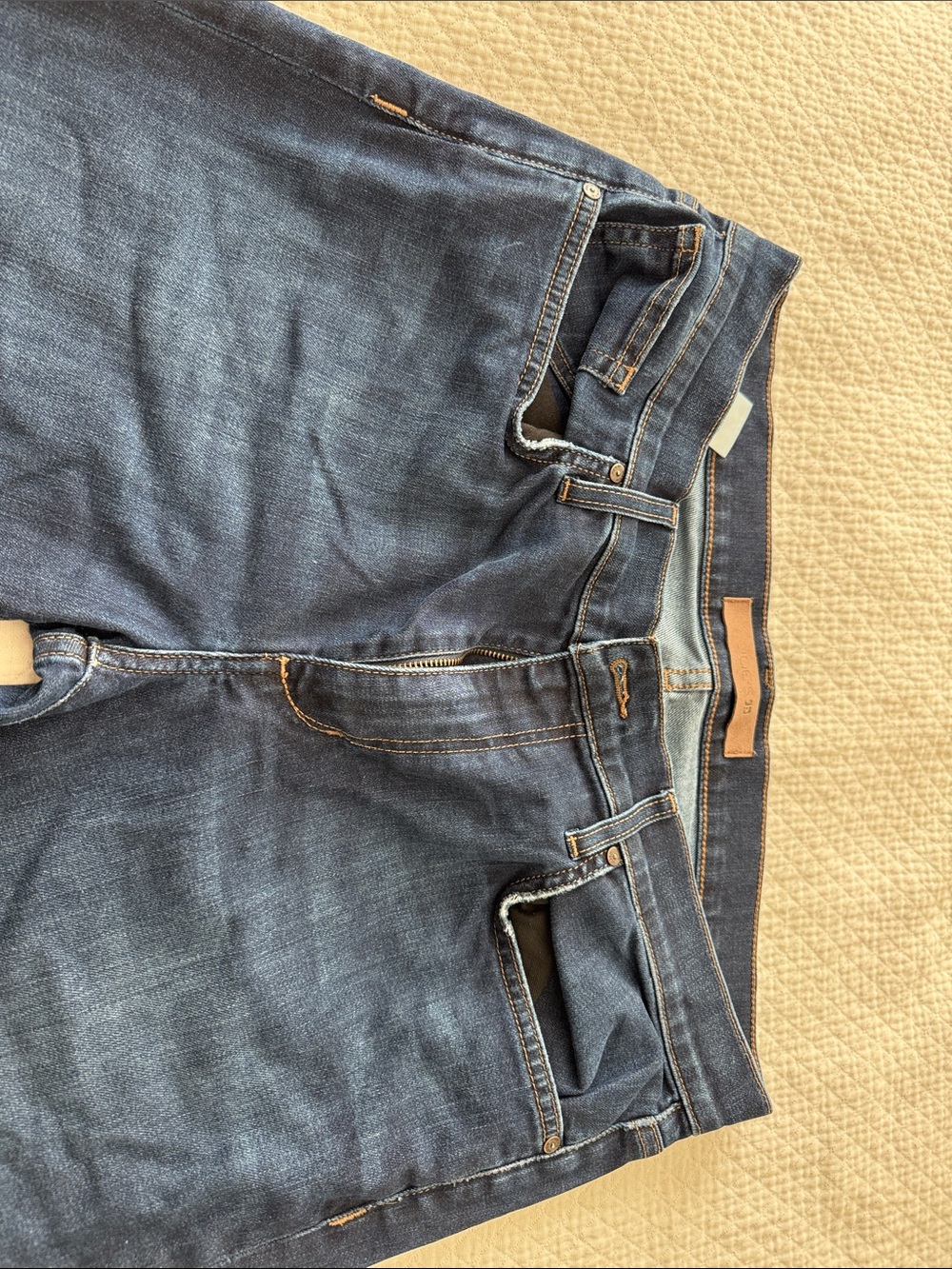 Joe's Jeans Slim Straight in Dark Blue Denim